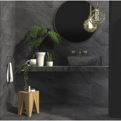 Πλακάκι Alaska Graphite 60x120 Γκρι Σκούρο